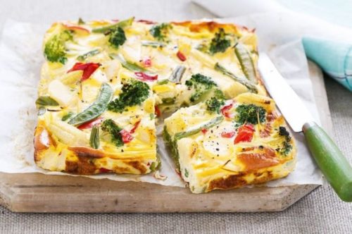 Raňajky, ktoré vás nakopnú: frittata so zeleninou