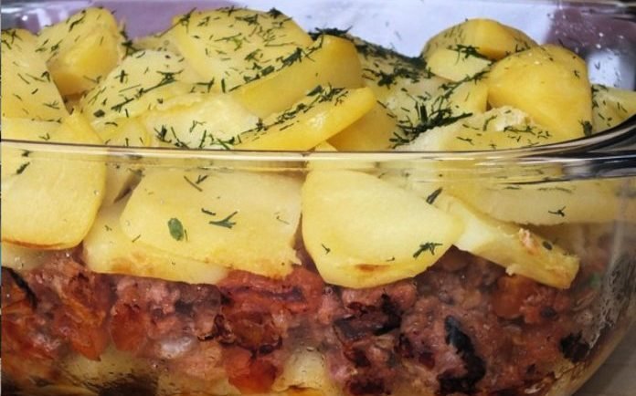 Vyskúšajte náš nový recept, unikátnu kombináciu zemiakov, zeleniny a šťavnatého mäsa.