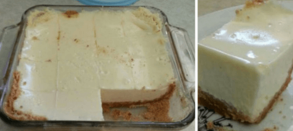 Krémový koláč z 3 prísad: Určite ho vyskúšajte – 10 minút a máte hotovo!