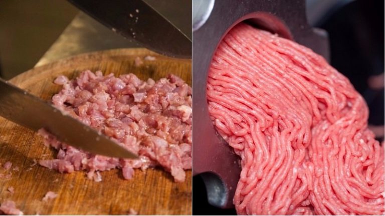 Methoden zur Herstellung von Hackfleisch