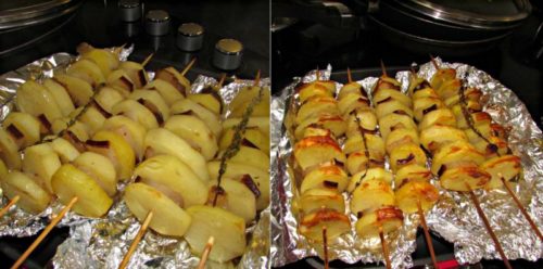 Tieto špízy so zemiakmi máte hotové okamžite a všetky ingrediencie má doma každý