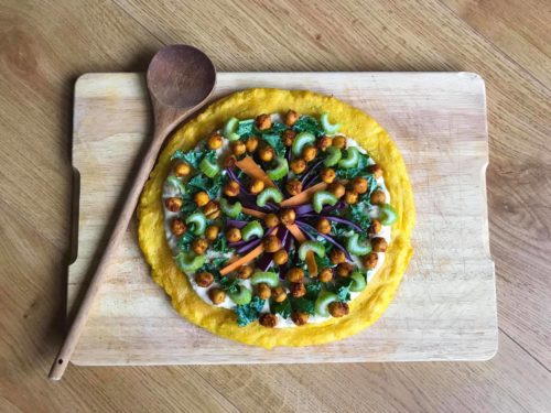 Vegánska pizza bez lepku na ktorej si pochutil aj môj manžel