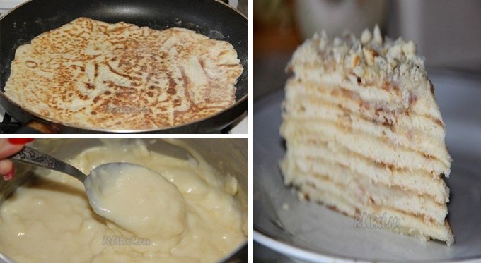 Nepečená palacinková torta pripravená za pár minút!