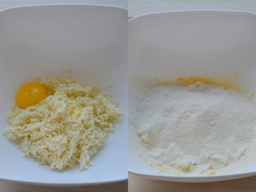 200 g taveného syra, jedno vajíčko a pár ingrediencií k tomu. Urobila som si úžasné syrové pečivo k telke