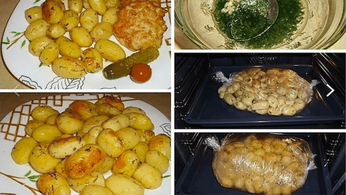 Cesnakové zemiaky pečené v rúre s tou najlepšou chuťou!