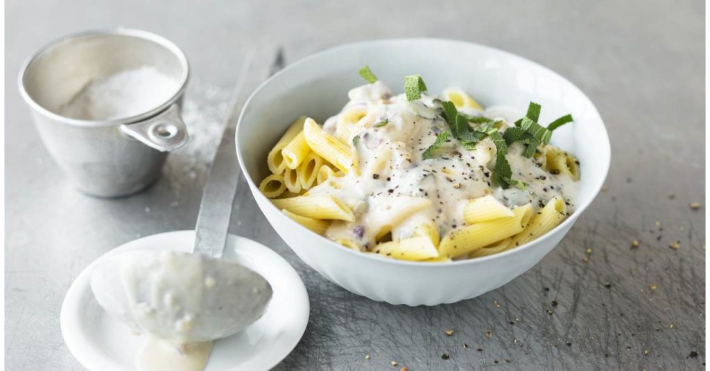 Penne so syrom-rýchly obed