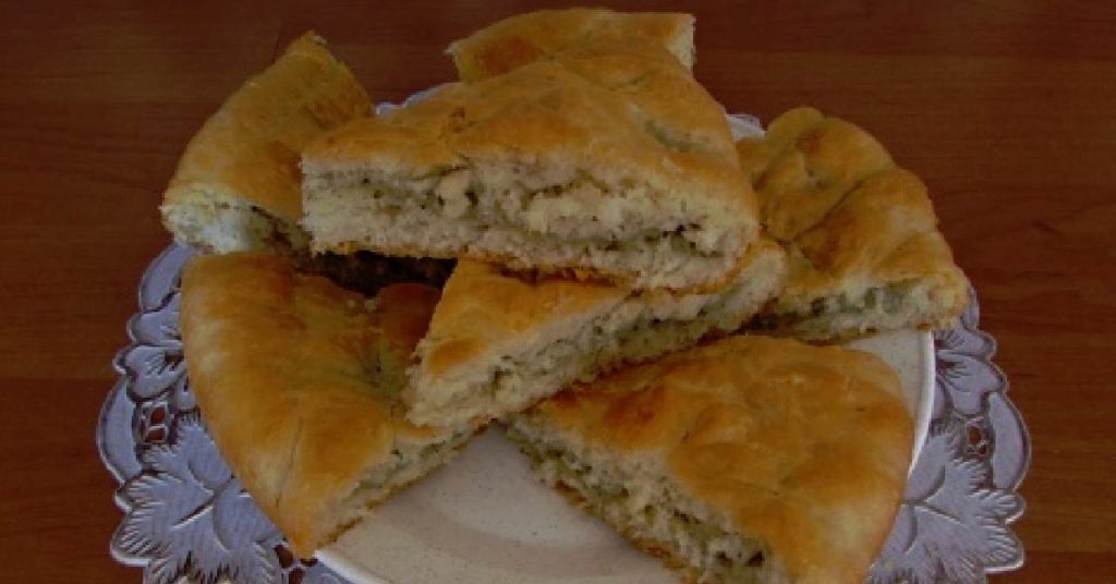 Kysnuté plnené pagáče v okrúhlej forme