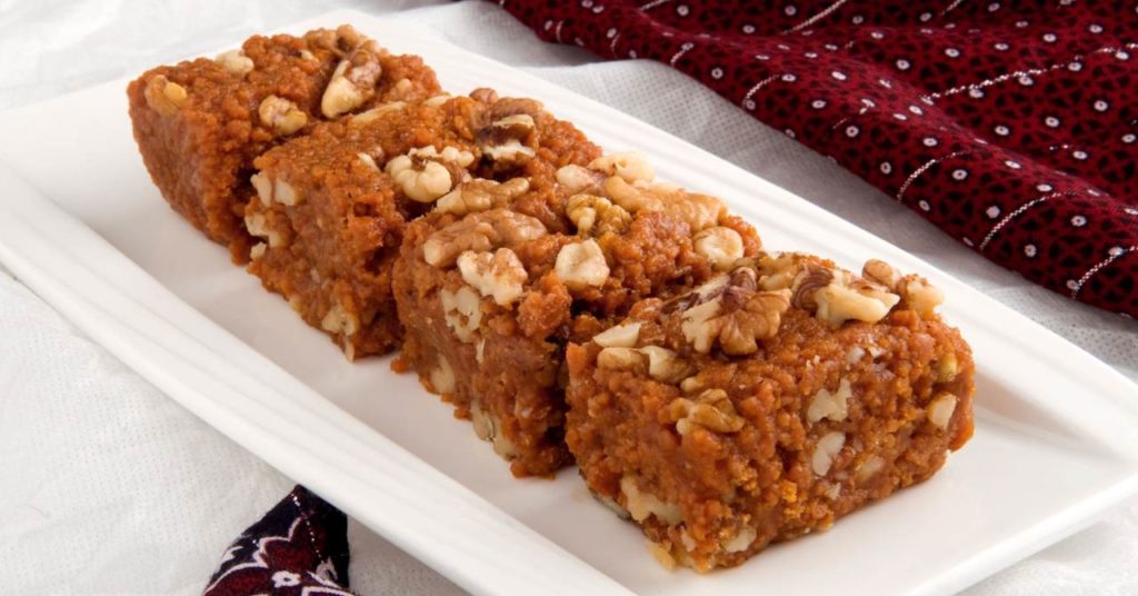 Sladký nepečený koláč Halva