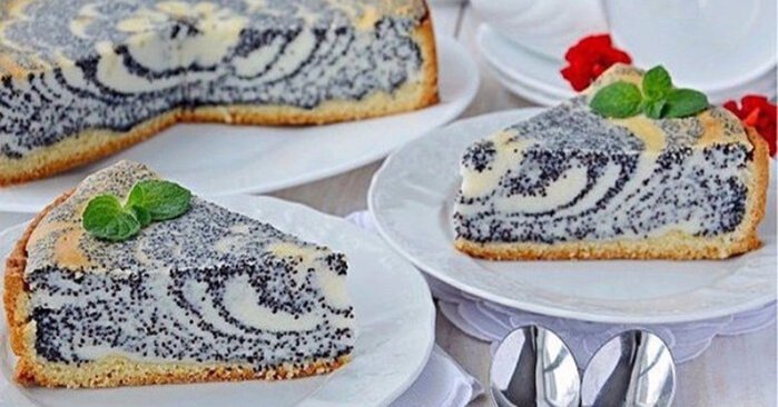 Recept na lahodný tvarohový koláč s makom. Toto je ten najjednoduchší recept!