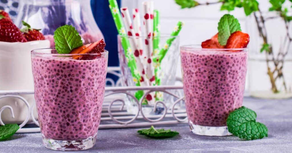 Sladký chia puding