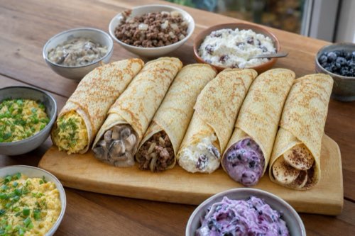 11 Füllungen für Pfannkuchen – süß und herzhaft