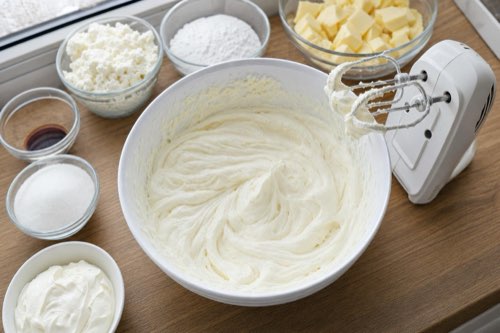 3 cake and cupcake frostings: quark, cream and butter