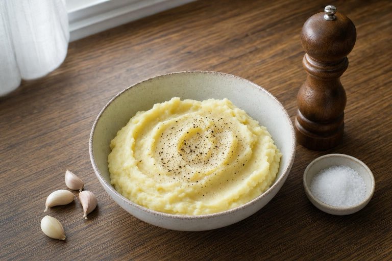 Kartoffelpüree direkt in Milch und Sahne kochen