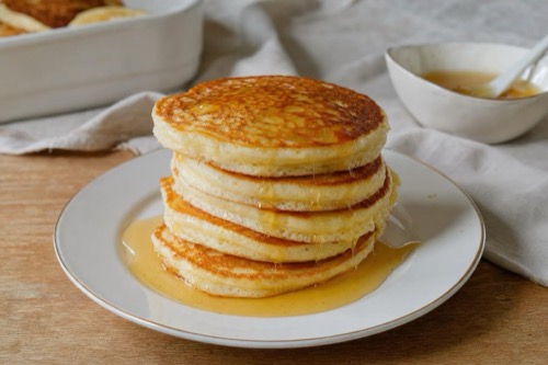 Americké palacinky s medom z polohrubej múky