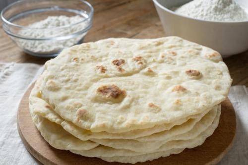 Arabský pita chlieb zo 4 surovín