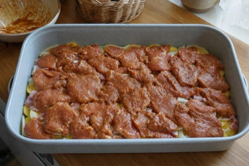 Cikánská pečeně s bramborami a pivní marinádou