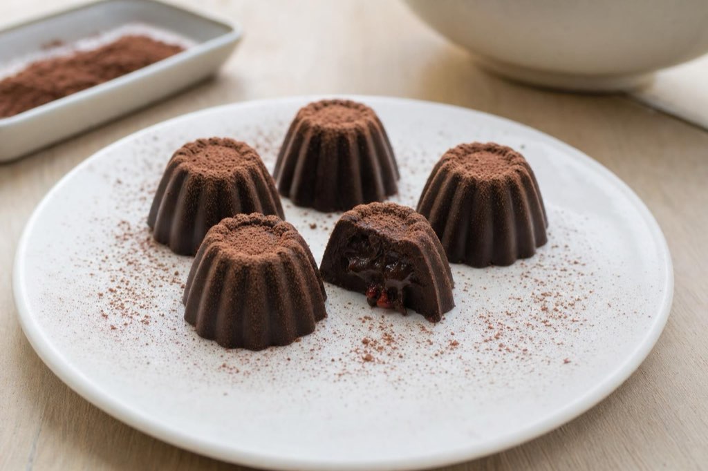 Chili pepper chocolate truffles