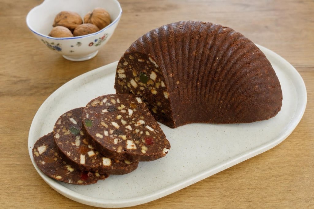 Študentská pečať: no-bake chocolate candy loaf