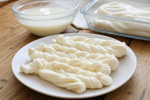 Korbáčiky: Slovak braided string cheese