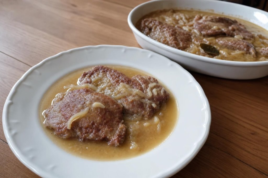 Farárske rezne z krkovičky na bielom víne