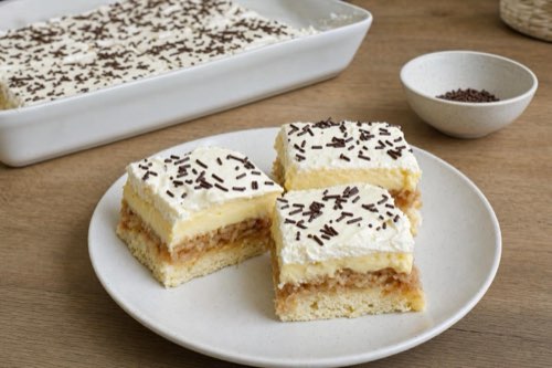 Apple krémeš: Slovak layered cream cake