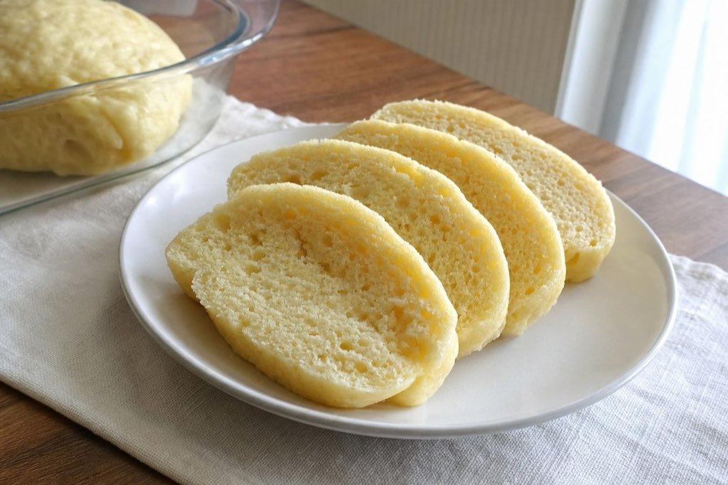 Kysnuté knedlíky s kefírom a sušeným droždím