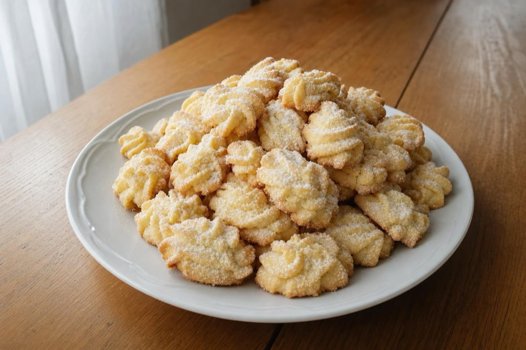 Mleté vanilkové koláčiky s kyslou smotanou – recept starej mamy