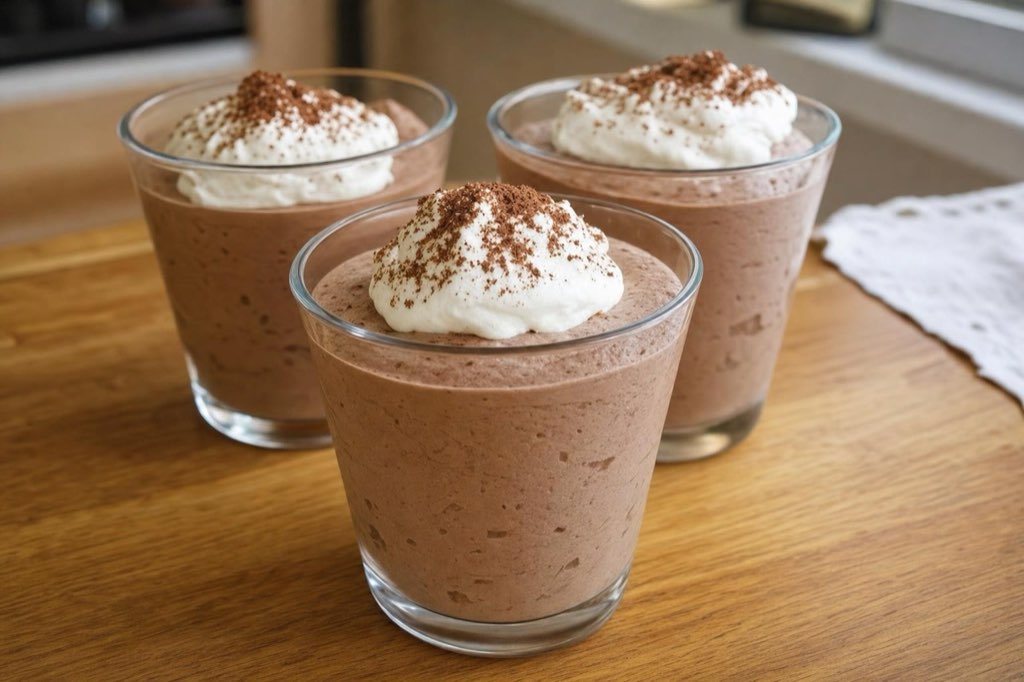Nadýchaná kakaová pena s likérom Baileys