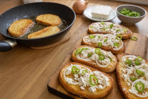 Brot in Öl rösten – Tipps für die Pfanne
