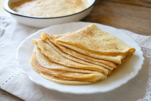 Palacinky bez mlieka a vajec z vody a múky