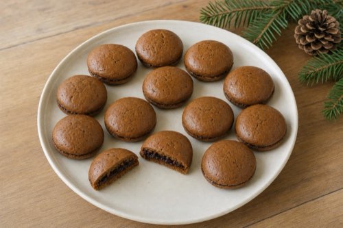 Medovníky: Slovak honey cookies with plum butter