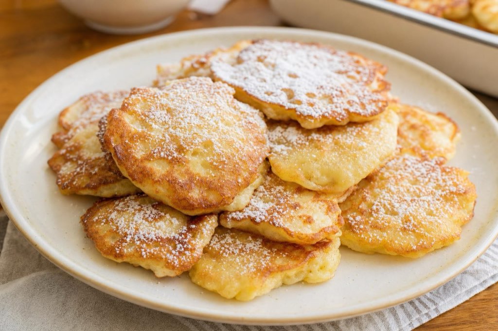 Racuchy: Polish apple pancakes