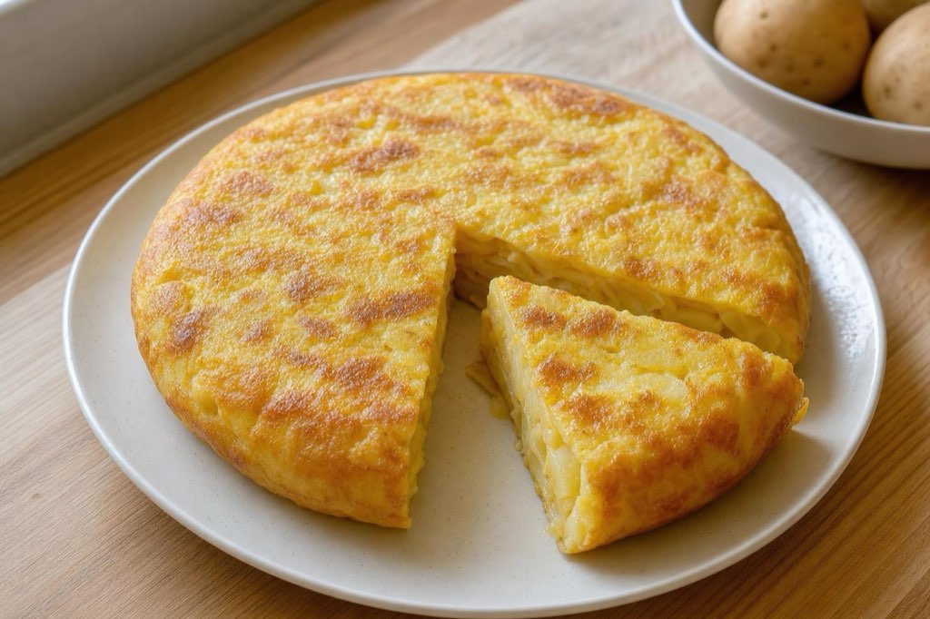 Španielska zemiaková omeleta – tortilla de patatas