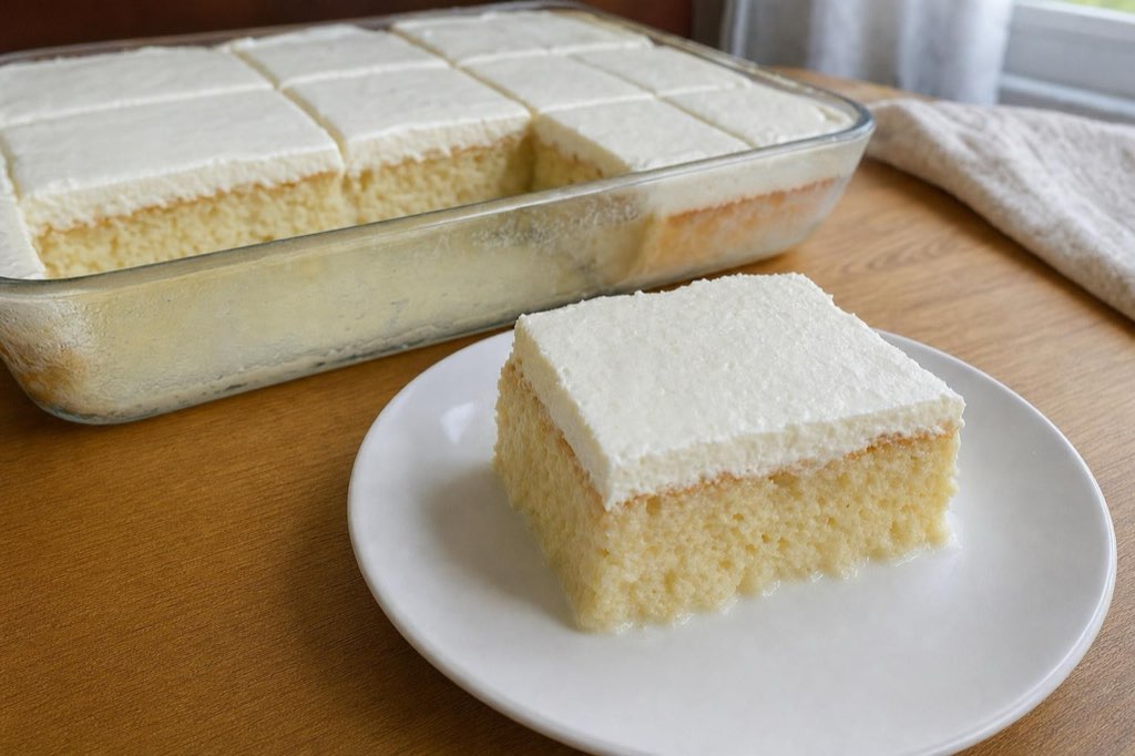 Tres leches – piškótový koláč nasiaknutý mliekom