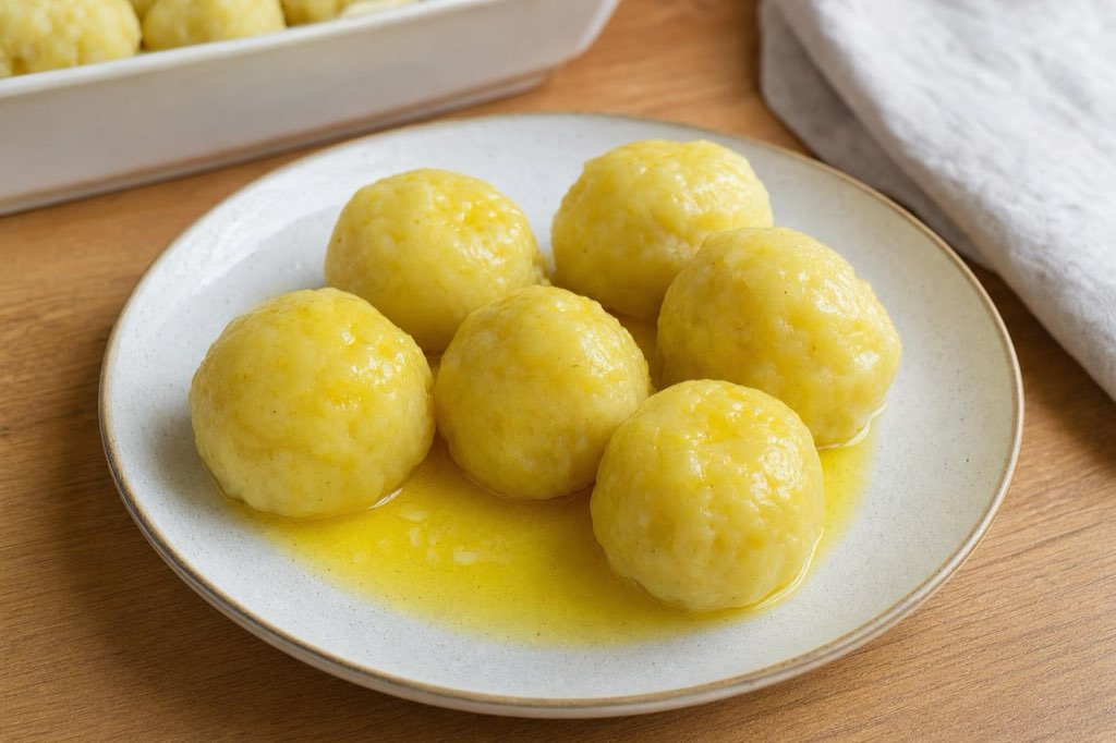 Zemiakové knedle bez múky – bavorský recept